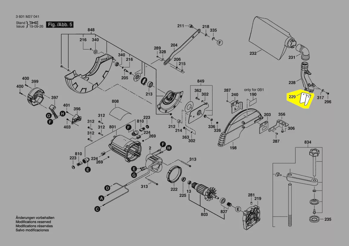 lèvre caoutchouc réf. 1 609 B04 319 Bosch